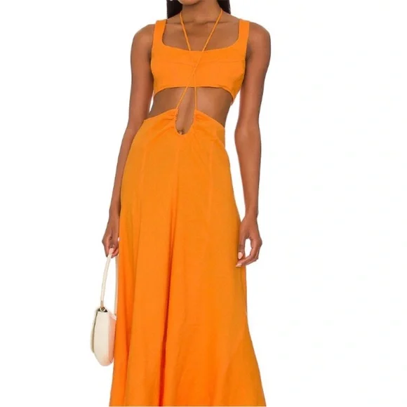 strapless open back dress Esther & Co. Daenerys Dress main image 1